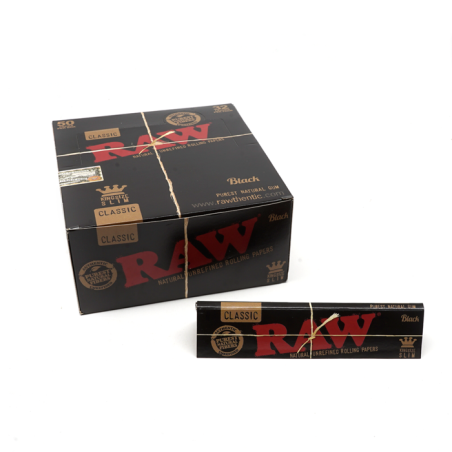 Raw Black King Size