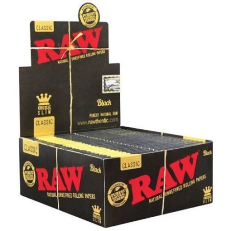 Raw Black King Size