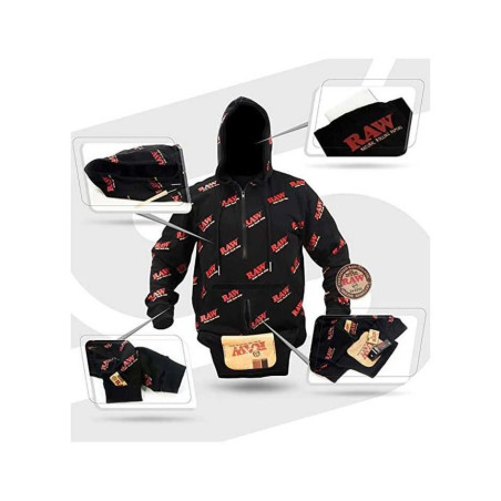 Raw Sudadera Rolling Paper X RAW