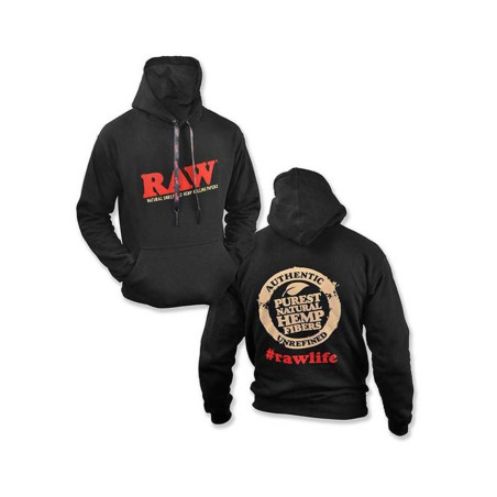 Sudadera Negra RAW