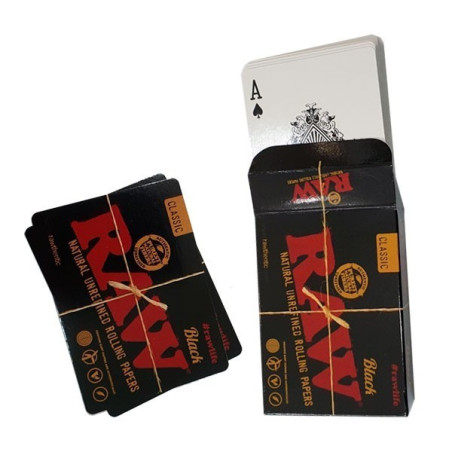Baraja de cartas RAW Black