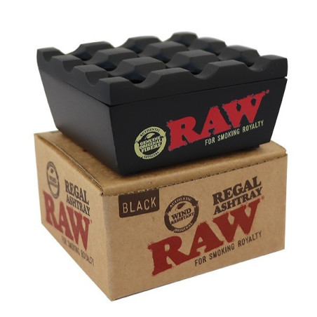 Cenicero Metal Regal Negro RAW