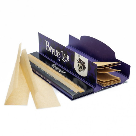Papel Papel Poppins - Brown King Size Slim + Filtros 108mm