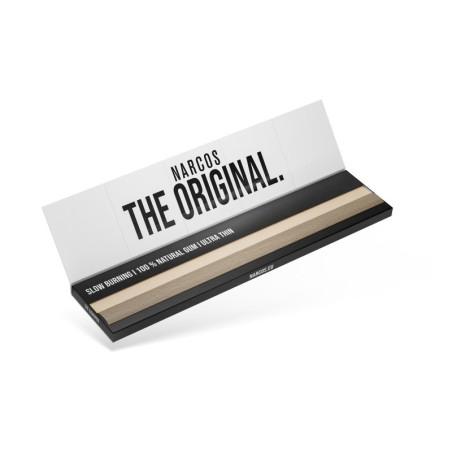 Papel de fumar Narcos King Size Slim Marrón