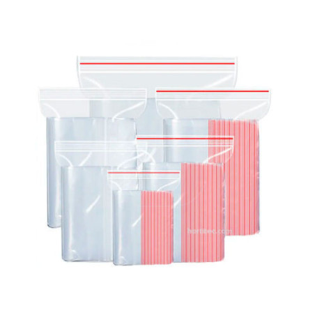 Bolsa Zip Transparente