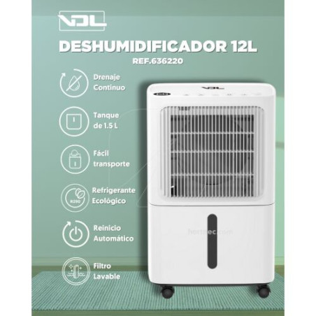 Deshumidificador 12 L/D VDL