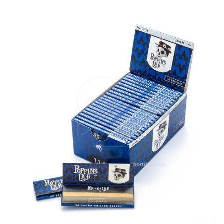 Papel Poppins Lab - Brown 1-1/4 77mm 50 Hojas