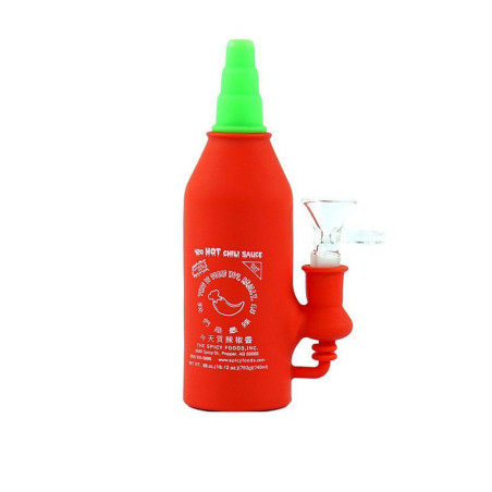Bong silicona Chili 16,5cm Poppins Lab