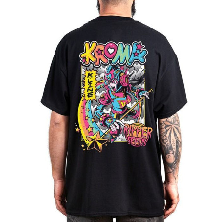 Camiseta Kroma Ripper Seeds Negra